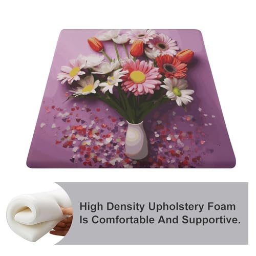 Coussin de sol de méditation tapis de pique-nique carré adulte - 4