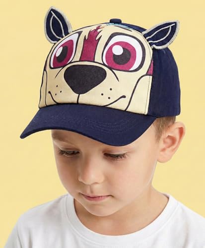 Image of VRITRAZ Kids Multicolor Baseball Cap for Boys & Girls | Adjustable Kids Cap, Casual & Outdoor Wear (4-12 Years)