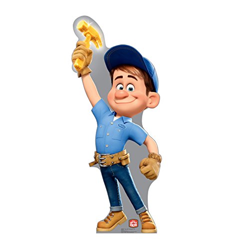 Cardboard People Fix-It Felix, Jr. Life Size Cardboard Cutout Standup - Disney's Wreck-It Ralph