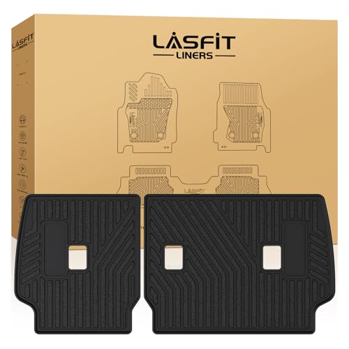 Image of LASFIT Cargo Mat for Toyota 4Runner 2025 2026 (Fit 5 /7 Seats) | All Weather Custom Fit Anti-Slip Pet Friendly Easy Clean TPE Rear Seat Backrest Mats for 6th Gen 4Runner, Black
