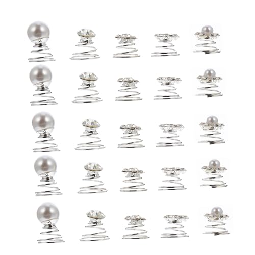 ELAYARD 60 Piezas Horquillas para Novias con Perlas y Cristales Clips para Mujer y Niña de para Decoración de Boda y Peinados Elegantes