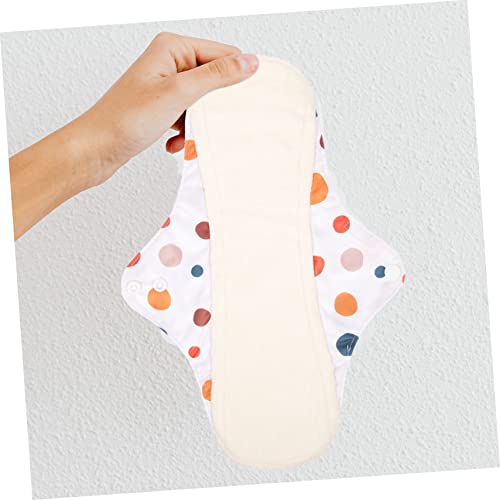 Healeved 4Pcs Pads For Women Reusable Sanitary Pads Female Supplies Menstrual Pad Sanitary Napkin Soft Bamboo Charcoal Woman Fiber Washable Sanitary Napkin Washable Feminine Pads #TOP5