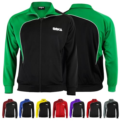 Chaqueta deportiva verde transpirable Optima S