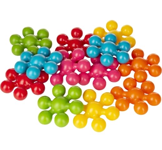 LILBABEZ 100 Pcs Colourful Interlocking Star Links for Kids | Activity & Learning Toys, Educational Toy for Fine Motor Skill Development, Imagination & Logical Thinking for Early Growth & Fun Play-image-18