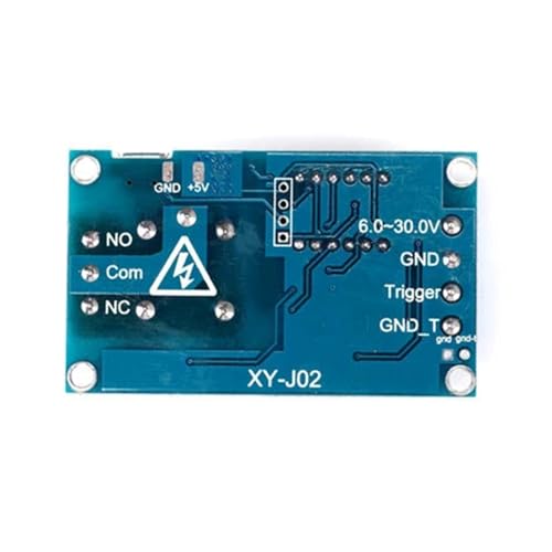 Relais temporisation numérique réglable et précis avec programmateur de cycle LED - 3