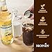 Monin - Sugar Free Vanilla Syrup | Premium Calorie-Free Syrup | Pure & Rare Madagascar Vanilla for Coffee, Lattes & More (BPA-Free Plastic Bottle, 33.8 fl oz)