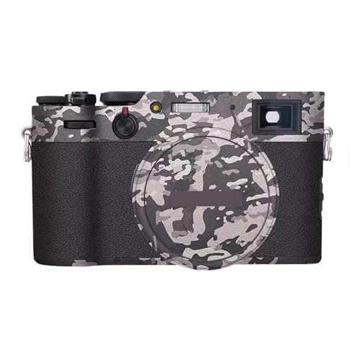 Film protection Fujifilm X100V autocollant vinyle anti-rayures noir skin camouflage de champ