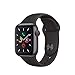 Produktbild Apple Watch Series 5 40mm (GPS + Cellular) - Aluminiumgehäuse Space Grau Schwarz Sportarmband (Generalüberholt)