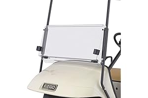 EZGO Windshield: Crystal Clear Protection for Your Ride