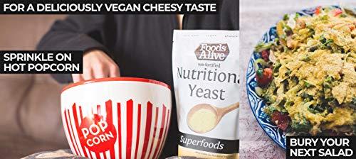 image for Foods Alive Nutritional Yeast Flakes - (Bulk 4-lbs) Non Fortified and 