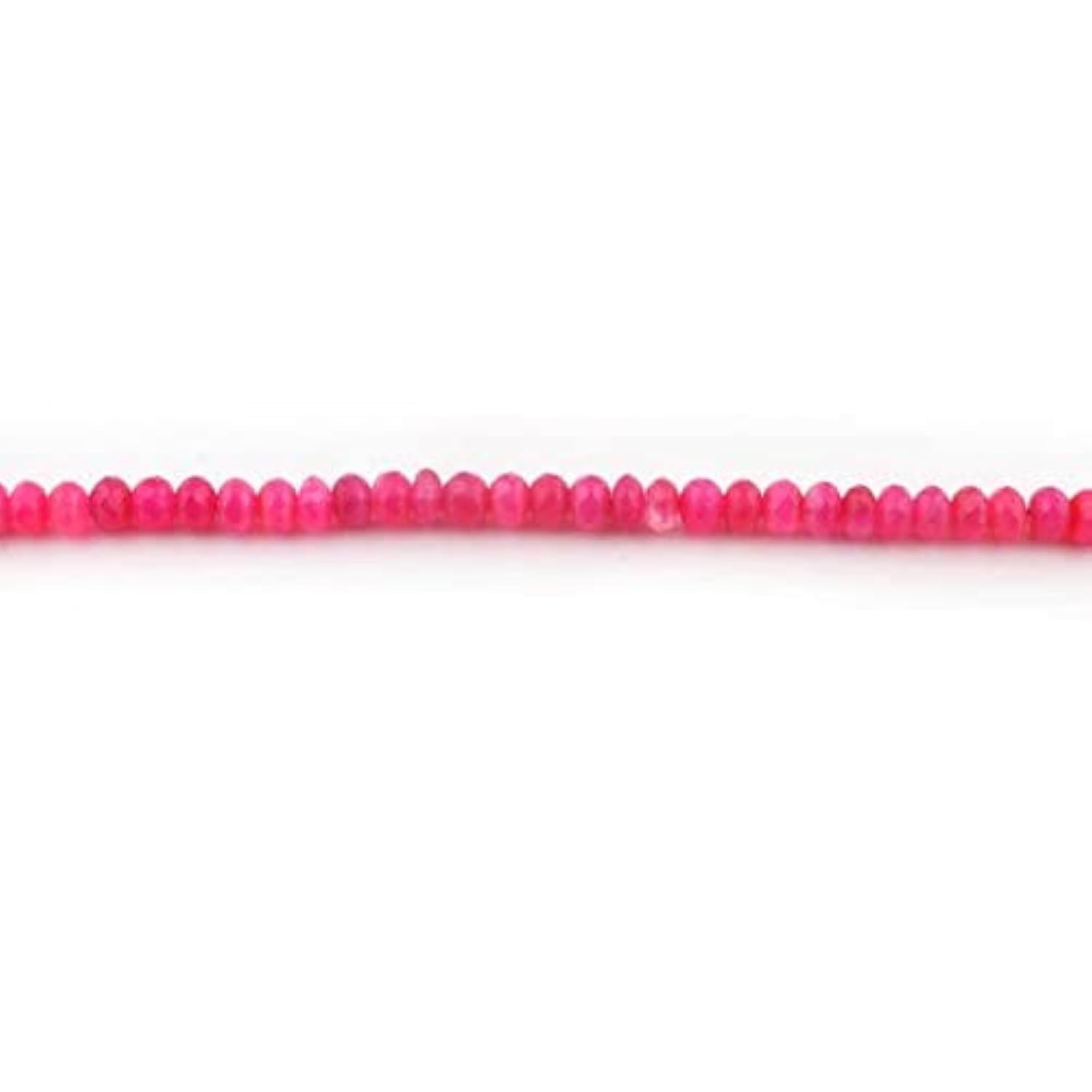 Calcédoine rose perles rondelles facettées 8mm-9mm fil de pierre naturelle 13 pouces