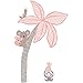 Lambs & Ivy Calypso Pink/Taupe Koala and Palm Tree Nursery Wall Decals/Appliques