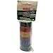 Price comparison product image UniBond Insulating Electrical Tape Multipack / Duct Tape in Black, Red, Yellow, Brown, Blue and Green / 6 x 19mm x 3.5m (Colours May Vary)