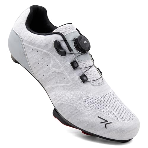 Amazon.co.uk Feyenold Unisex Cycling Shoes - Compatible with Peloton, SPD/SPD-SL & Look Pedals for Indoor/Outdoor Training Grey EU 42 #ad #ad