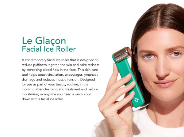 Doré - Le Glaçon Facial Ice Roller, Doré - Le Glaçon Facial Ice Roller to Depuff and Soothe the Skin | Clean Beauty For Sensitive Skin - Image 4