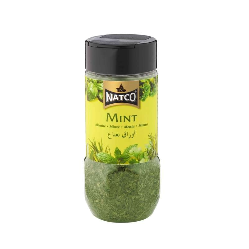 Menta deshidratada 30 g en frasco Hierba aromática seca para cocina, infusiones y salsas Toque fresco para carnes, ensaladas y postres