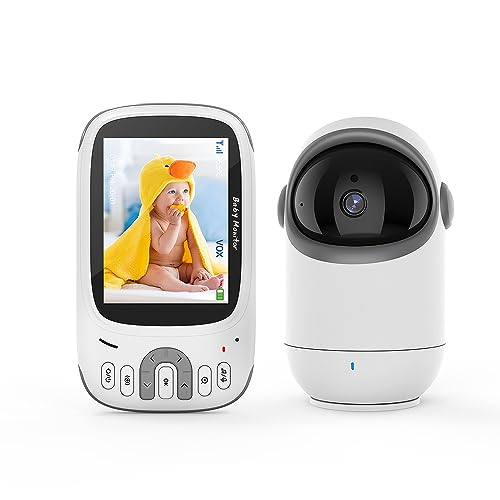 GMRGB Bab&aacute; Eletronica C&acirc;mera, 3.2'' Monitores de C&acirc;mara de V&iacute;deo,Vis&atilde;o noturna, conversa...