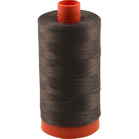 Aurifil Thread 1140 BARK (Brown) Cotton Mako 50wt Large Spool 1300m Cover