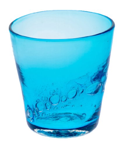 Set de 3 vasos Ocean Rock Glass azul, agua y verde miniatura 3