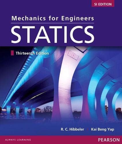 MECHANICS FOR ENGINEERS 13E SI ED STUDY PACK Paperback – 7 Feb. 2013