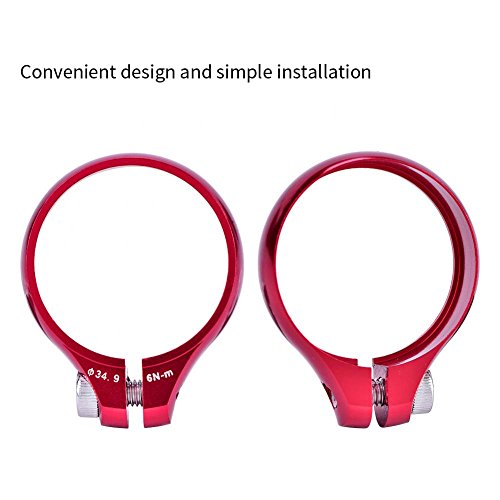 Seat Post Clamp 25.4 Gold,Morsetto Reggisella 34.9...