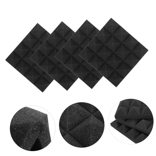 12 piezas Paneles Acústicos para Pared Autoadhesivos para Aislamiento Acústico Alta Densidad para Estudios Dormitorios y Oficinas miniatura 5