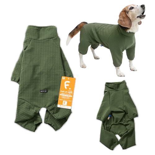 中型犬 ドッグプレイ 撥水 透湿 裏フリース ラッシュガード 外遊び 雪遊び 犬の服 フルオブビガー 11/カーキ N3L