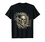 Totenkopf Pirat Vintage Kapitän Böse Skelett Biker