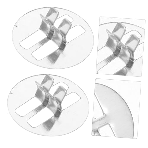 Bases para mechas de vela Alipis 100 piezas metálicas miniatura 7