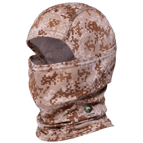 Image of Camo Balaclava Ski Face Mask UV Protector for Man and Women Hunting Fishing Motorcycle Windproof&Military Tactical