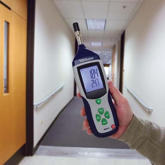 Traceable Professional Thermohygrometer with Calibration