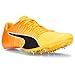 PUMA Mens Evospeed Tokyo Future 4 and Field Running Sneakers Shoes - Orange, Yellow - Size 12 M
