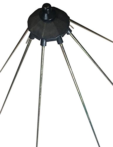 Advantek Pet Gazebo Replacement Umbrella Style Roof Frame, 4ft (Small)