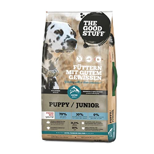 THE GOODSTUFF Huhn Trockenfutter Für Welpen & Junghunde – 12,5 Kg Sack, Ausgewogenes Premiumfutter