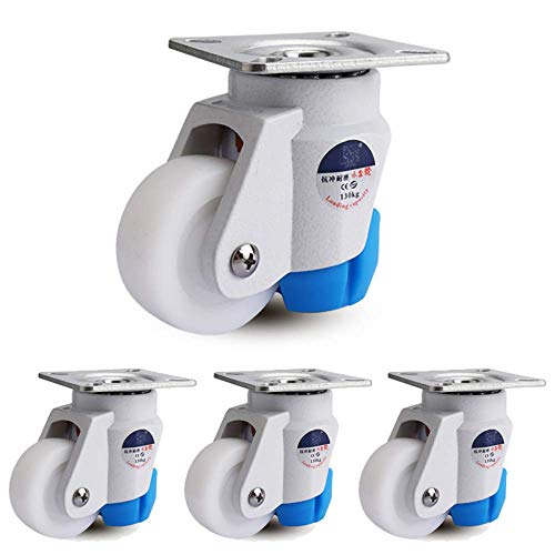 3NH® 4X Swivel Casters,2in/50F Horizontally Adjustable Casto...