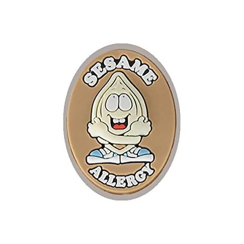 Allermates Kids Medical Charm - Sesame Allergy Children's Medic Alert Awareness Bracelet Accessory Cover