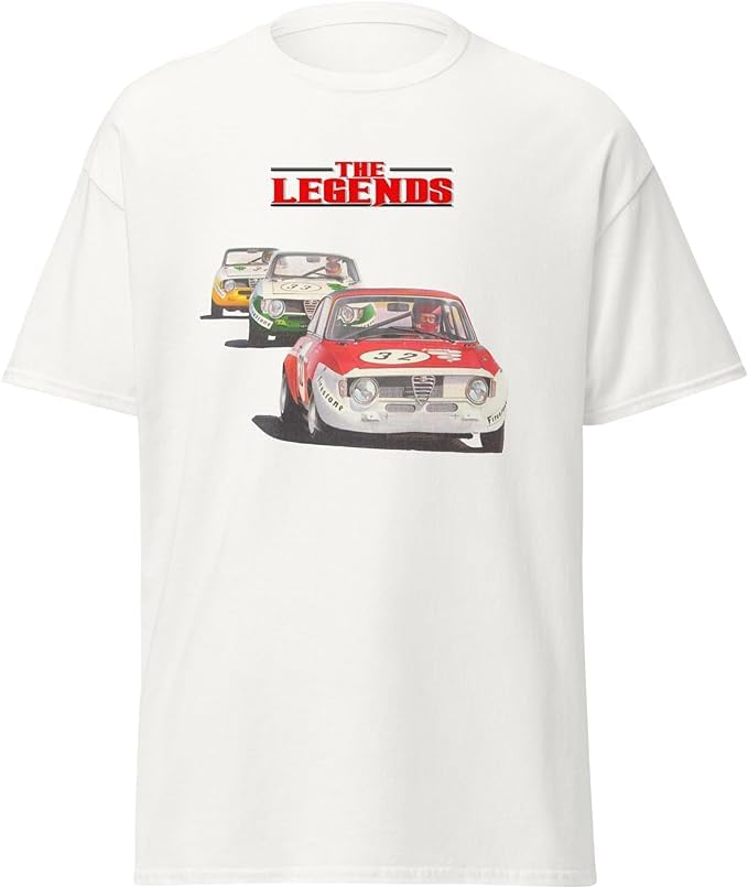 Gt Junior Gta ChriStyle T-Shirt Alfa Giulia GT Uomo Bambino Maglietta Alfa GT Modello Junior Giulia GTA Storic (XL)