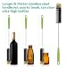 ORIA Set de Limpieza de Biberón, 4Pcs Cepillo de Botellas Multiusos, Juego...