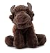 The Petting Zoo Floppy Bison Stuffed Animal Plushie, Gifts for Kids, Wild Onez Wildlife Animals, Bison Plush Toy 9 inches