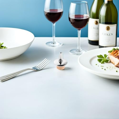 Dispensadores de vino con tapón de corcho cónico hermético para accesorios de bar 7