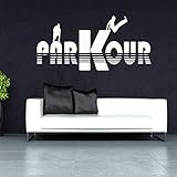 Klassische Parkour Vinyl Tapete Rolle Möbel Dekoration Aufkleber Kreative Aufkleber Wandaufkleber Wandbild A8 M 28cm X 73cm