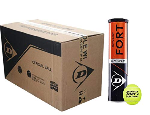 Dunlop Fort Clay Court 72 balles pour jouer sur terre battue toute la saison