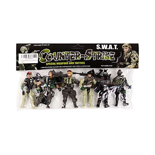 Haptime 5898-A32 Military Action Figure Play Set For Kids - Army Men Soldiers Toys thumb #8