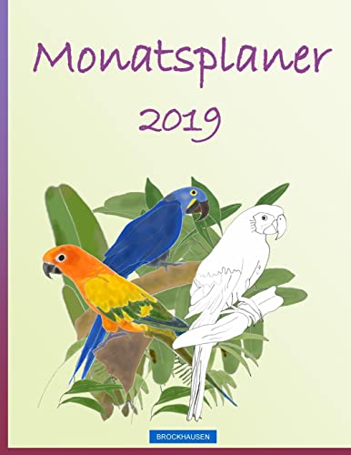 BROCKHAUSEN - Monatsplaner 2019 (German Edition)