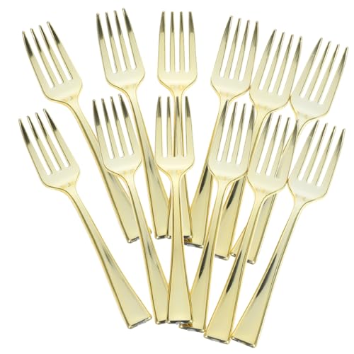 Unomor Mini Dessert Spoons Mini Forks for Appetizers 24pcs Plastic Fruit Picks for Party Ktv Supplies