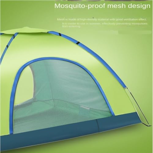 Carpa ligera para camping 3-4 personas resistente al sol miniatura 6