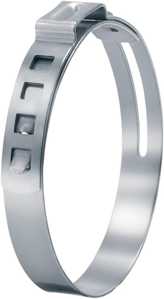 OCS Parts - Oetiker 163 Radial Guiding Ear Clamps, Stainless Steel, 80 mm Size, Includes OCS Parts 2-Year Warranty (20-Pack)