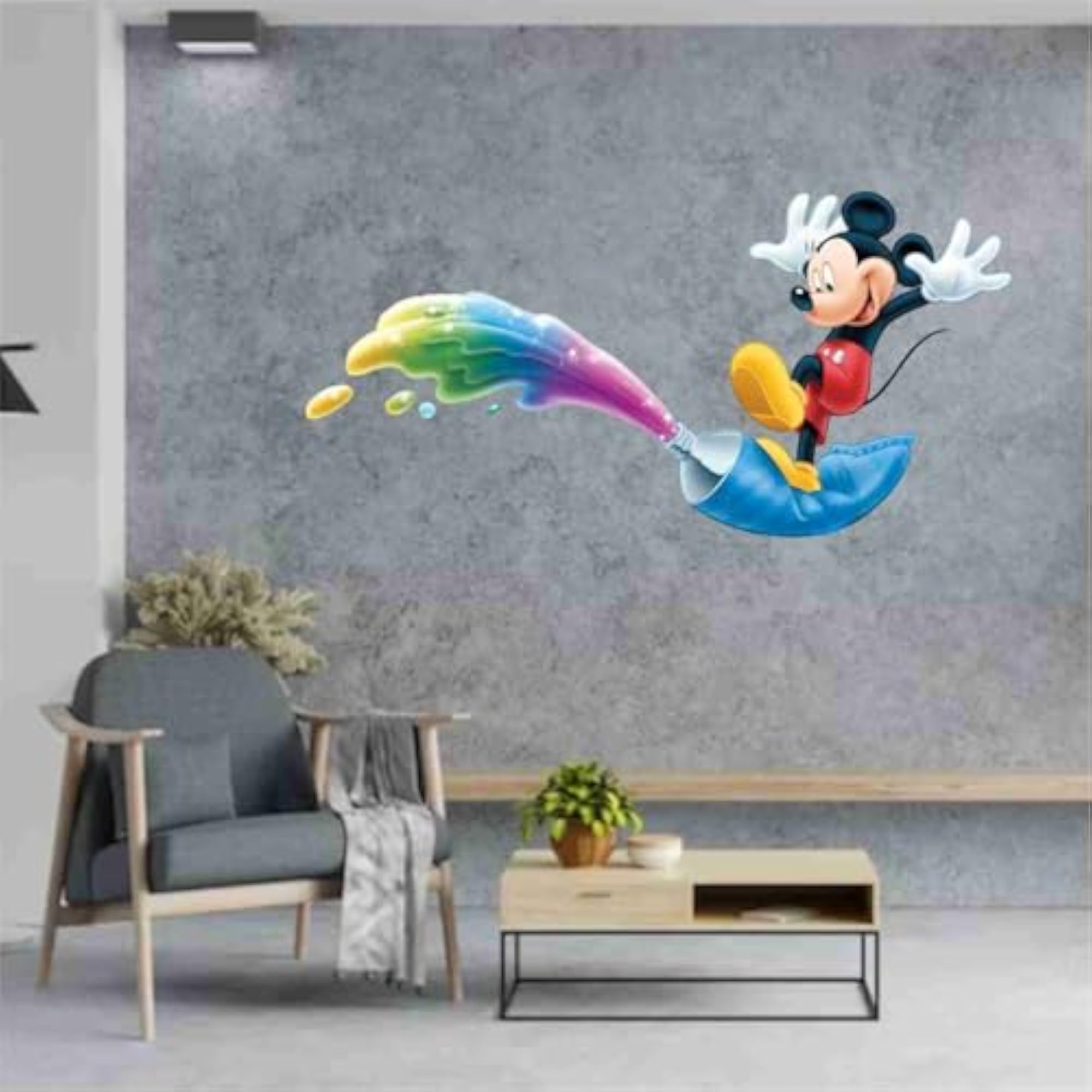 Stylish Mickey Mouse Wall Sticker