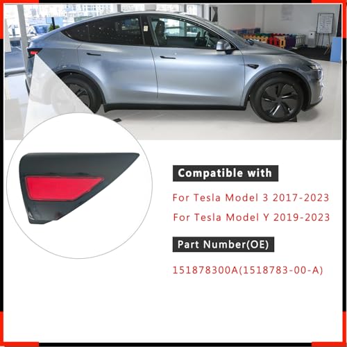 Image of 2017-2024 For Tesla 3 Y Cover Right Driver Side Port Cover#1518783-00-A
