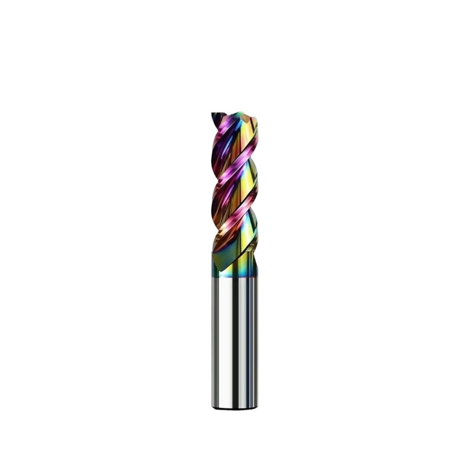 1 pz 65HRC 3 flauto in metallo duro fresa CNC rivestito DLC for finitura lucida in lega di alluminio(12x35x12x75)